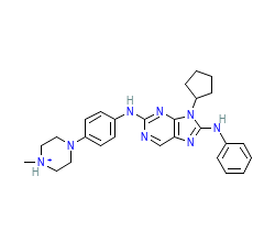 2D structure of the orthosteric ligand