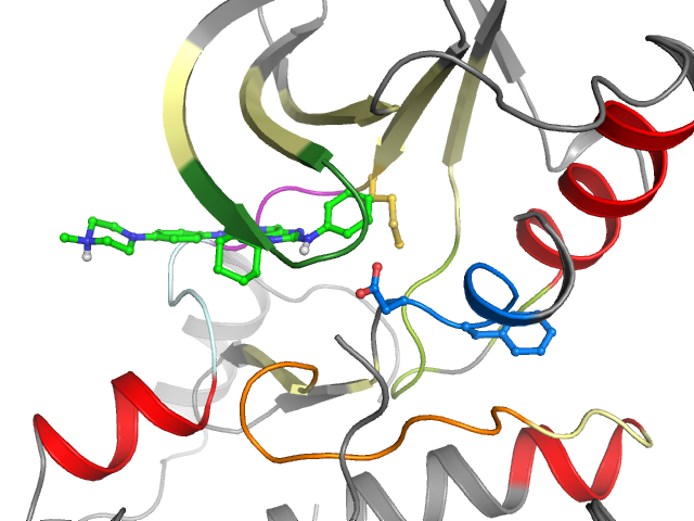 The orthosteric binding pocket