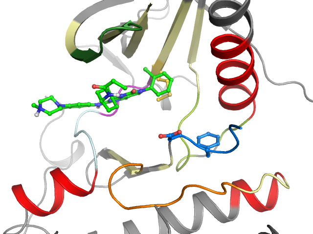 The orthosteric binding pocket