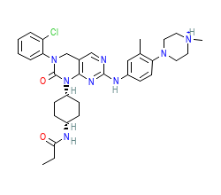 2D structure of the orthosteric ligand