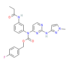 2D structure of the orthosteric ligand