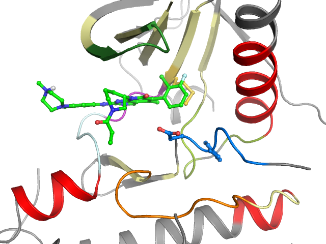 The orthosteric binding pocket