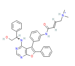2D structure of the orthosteric ligand