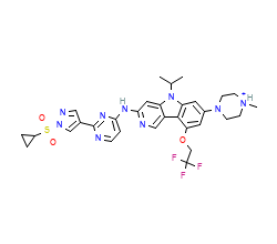 2D structure of the orthosteric ligand