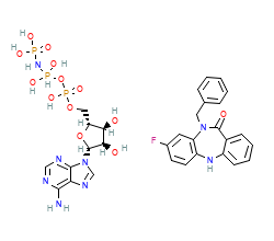 2D structure of the orthosteric ligand