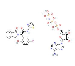 2D structure of the orthosteric ligand