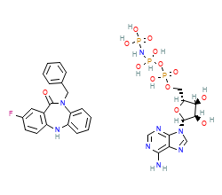 2D structure of the orthosteric ligand