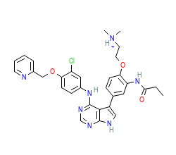 2D structure of the orthosteric ligand