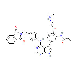 2D structure of the orthosteric ligand