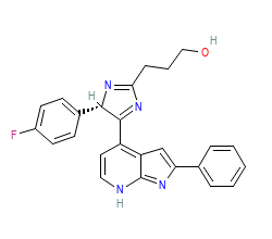 2D structure of the orthosteric ligand