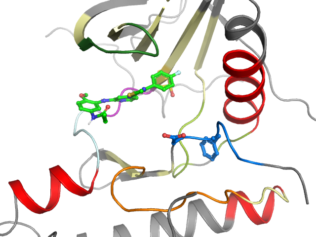 The orthosteric binding pocket