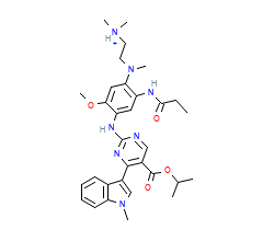 2D structure of the orthosteric ligand