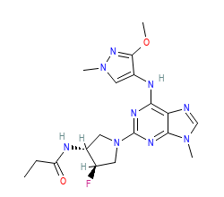 2D structure of the orthosteric ligand