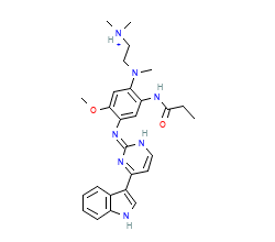 2D structure of the orthosteric ligand
