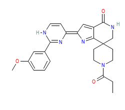 2D structure of the orthosteric ligand