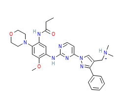 2D structure of the orthosteric ligand
