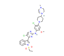 2D structure of the orthosteric ligand