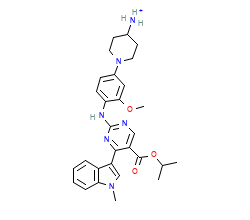 2D structure of the orthosteric ligand