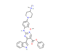 2D structure of the orthosteric ligand