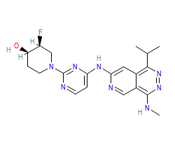 2D structure of the orthosteric ligand