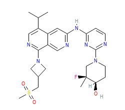 2D structure of the orthosteric ligand