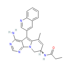 2D structure of the orthosteric ligand