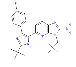 2D structure of the orthosteric ligand