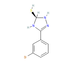 2D structure of the orthosteric ligand