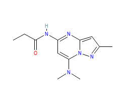 2D structure of the orthosteric ligand