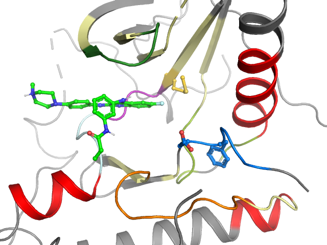 The orthosteric binding pocket