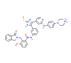 2D structure of the orthosteric ligand