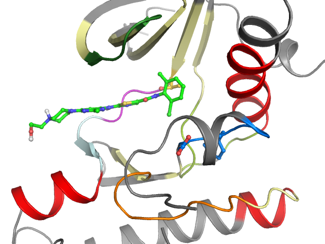The orthosteric binding pocket
