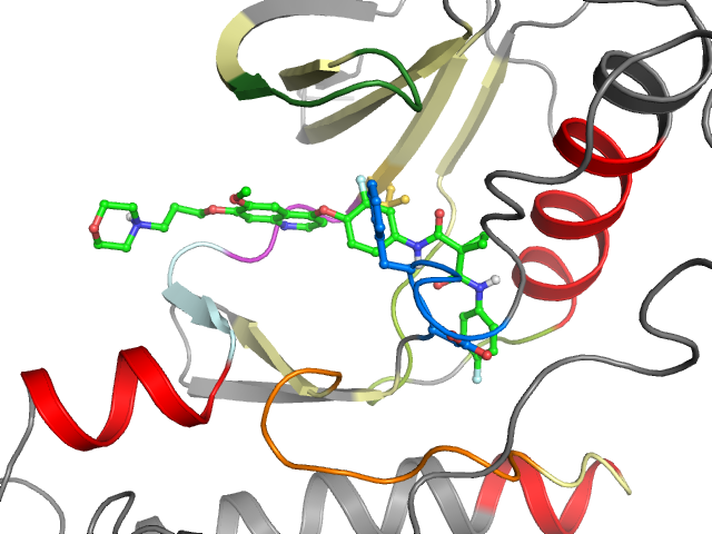 The orthosteric binding pocket