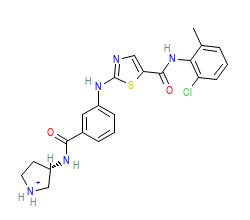 2D structure of the orthosteric ligand