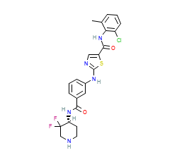 2D structure of the orthosteric ligand
