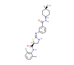 2D structure of the orthosteric ligand