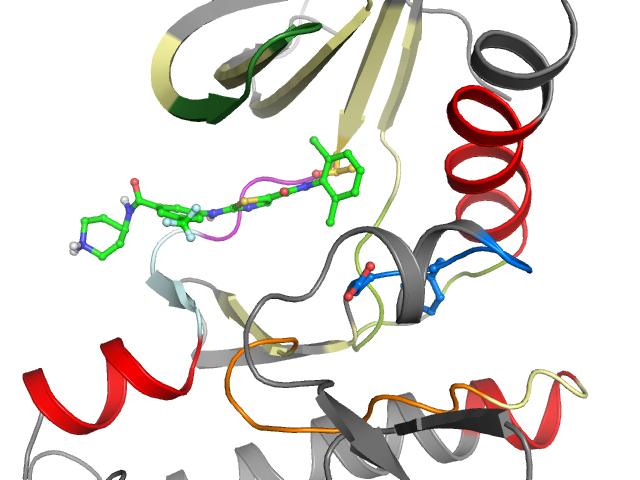 The orthosteric binding pocket