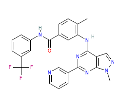 2D structure of the orthosteric ligand