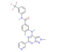 2D structure of the orthosteric ligand