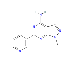 2D structure of the orthosteric ligand