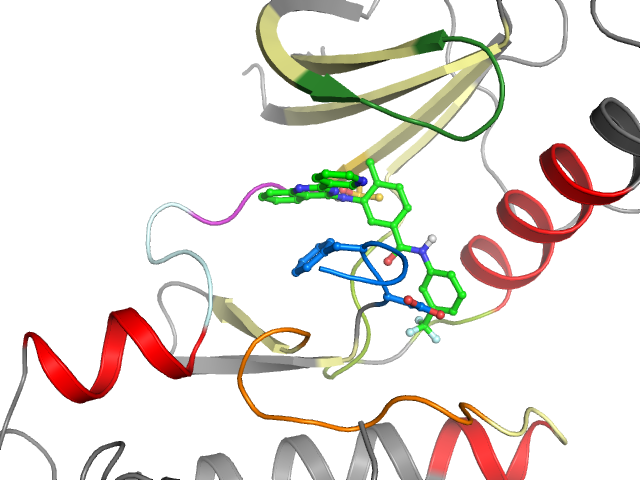 The orthosteric binding pocket