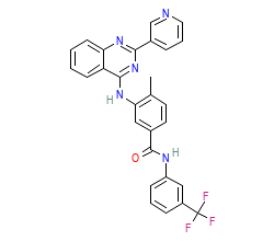 2D structure of the orthosteric ligand