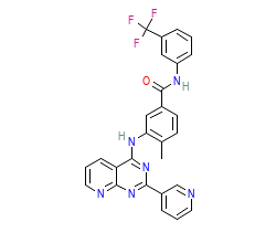 2D structure of the orthosteric ligand