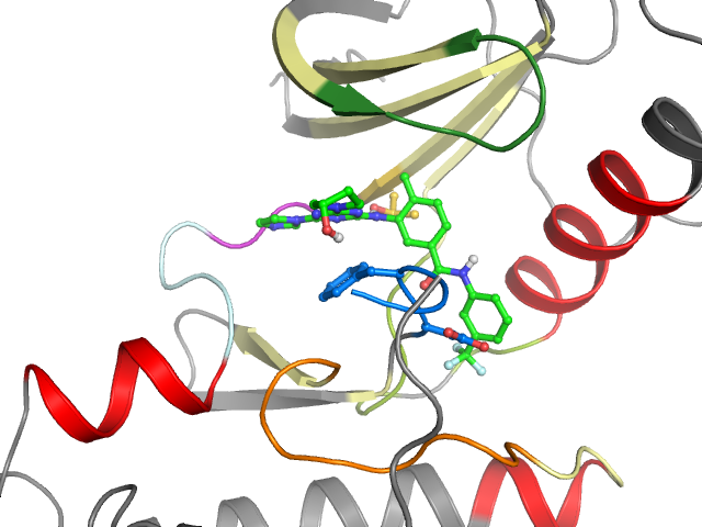The orthosteric binding pocket