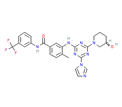 2D structure of the orthosteric ligand