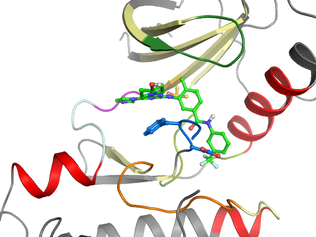 The orthosteric binding pocket