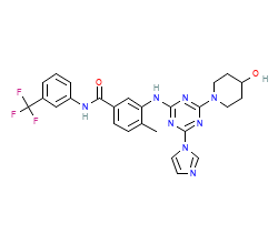 2D structure of the orthosteric ligand