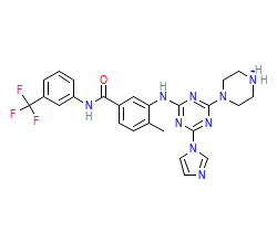 2D structure of the orthosteric ligand