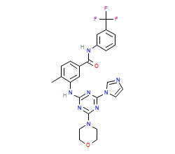 2D structure of the orthosteric ligand