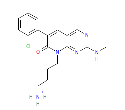 2D structure of the orthosteric ligand
